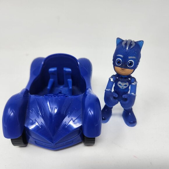 PJ Masks Catboy Figure & Cat-Car Toy Set Blue, 2 Pieces - Picture 1 of 13
